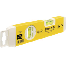 Stabila waterpas type 70 TM, lengte 22 centimeter, magnetisch, met twee libellen.