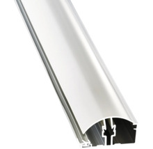 Aluminium profiel voor ledstrips met halfronde doorsnede