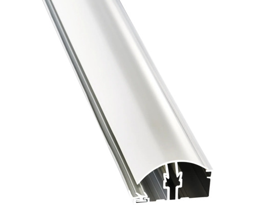 Aluminium profiel voor ledstrips met halfronde doorsnede