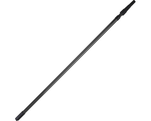 Uitschuifbare telescoopsteel van metaal en kunststof voor schildersgereedschap.
