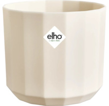elho bloempot met gefacetteerd ontwerp en elho Logo