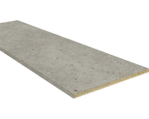 Keukenwerkblad in betonlook met een kern van spaanplaat