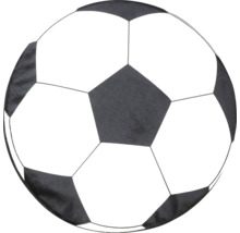 Klassieke voetbal met een kenmerkend patroon van vijfhoeken en zeshoeken.