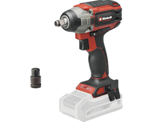 Einhell accu-slagschroevendraaier Professional met borstelloze motor, riemclip en bitadapter, 18 Volt Power X-Change systeem.