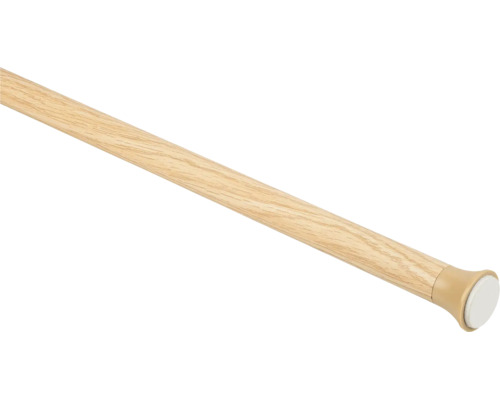 Houten steel voor tuingereedschap met ronde eindkap
