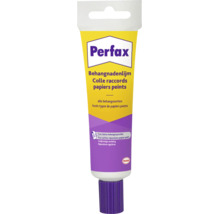 Perfax behangnadenlijm in tube voor alle behangsoorten en kleine reparaties, Henkel Logo.