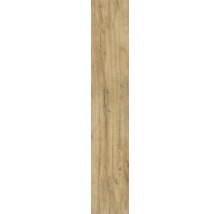 Vloerpaneel in houtlook met natuurlijke nerf en noesten.