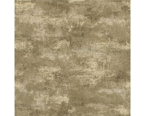 Vliesbehang met gestructureerd oppervlak in betonlook en metaalachtige accenten.
