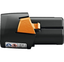 Stihl lithium-ion accu AS 2 voor tuingereedschap in zwart en oranje.