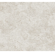 Vliesbehang met een fijne, gemêleerde structuur en textiellook.