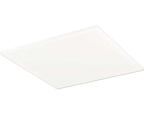 Vlak vierkant led-paneel voor plafond- of wandmontage.