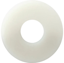 Sluitring van kunststof, wit