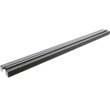 Metalen geleiderail met een ronde binnenrail voor schuifmechanismen.