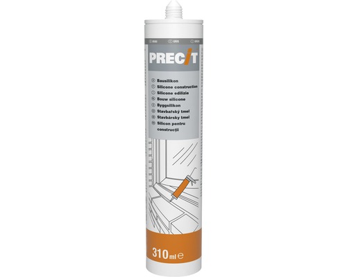 PRECIT 601 Bouw siliconenkit grijs 310 ml PRECIT 601 Bouw siliconenkit grijs 310 ml