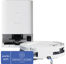 Ecovacs robotstofzuiger met afzuigstation, Ecovacs Logo, compatibel met SMART HOME by hornbach.