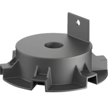 Terrasdrager adapter van kunststof voor onderconstructies.