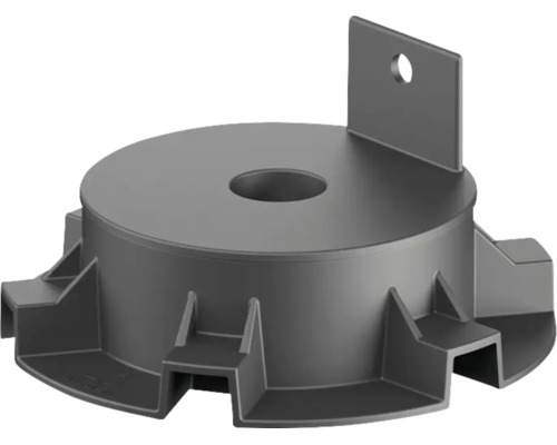 Terrasdrager adapter van kunststof voor onderconstructies.