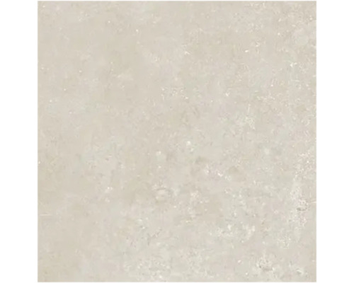 Keramische tegel met steenlook, beige, vierkant.