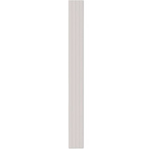 Smal wandpaneel met verticale groeven van kunststof voor wandbekleding.