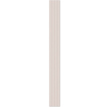 Wandpaneel met verticale groeven, beige.