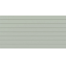Wandpaneel met horizontaal tand-en-groefprofiel voor gevel of binnenruimte.