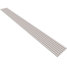 Lange paneellat met lengtegroeven voor wandbekleding.