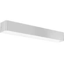 Lange, rechthoekige LED-wandlamp met afgeronde hoeken.