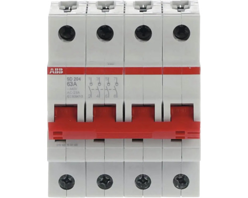 ABB lastscheider SD 204, 4-polig, 63 Ampère.