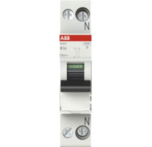 ABB Installatieautomaat SN201 B16, 16 ampère, 230 Volt, 6000 ampère, 1-polig met nul.