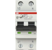 ABB aardlekautomaat DS201 karakteristiek B 20 ampere 300 milliampere 1 polig plus nulleider