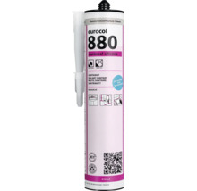 Eurocol 880 Euroseal siliconen sanitairkit voor tegels en vloeren, koker van 310 milliliter.