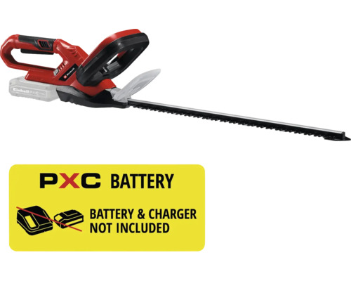 Einhell accu-heggenschaar uit de Power X-Change serie, geleverd zonder accu en lader.