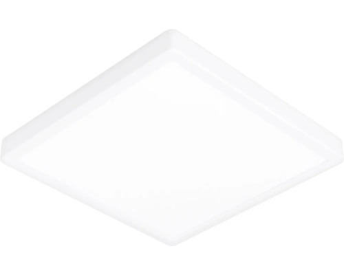 Plat, vierkant LED-paneel voor plafondmontage.