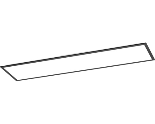 Rechthoekig LED-paneel met een smalle rand voor plafondmontage.