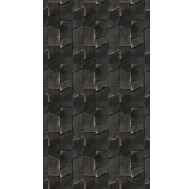 Wandpaneel met steenlook, driedimensionaal effect en leisteenstructuur.