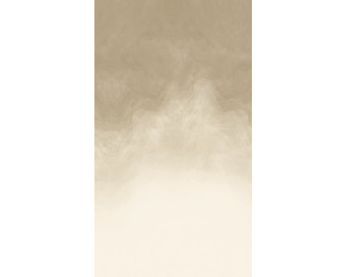 Behang met een wolkenachtige textuur en marmerlook.