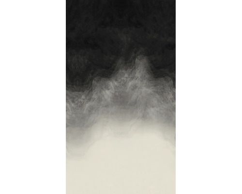 Vliesbehang met abstract ombre-verloop en gestructureerd oppervlak.