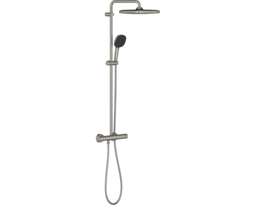Grohe douchesysteem met thermostaatkraan inclusief hoofddouche en handdouche voor wandmontage