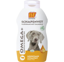 BF Petfood vloeibaar schapenvet met zalmolie, Omega 3 en 6 voor honden, 100 procent natuurlijk.