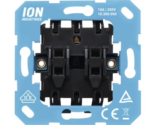 Ion Industries schakelaarsinzetstuk met montageplaat voor inbouwinstallatie