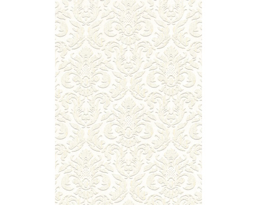 Behang met een klassiek barokpatroon en gestructureerd oppervlak voor wanddecoratie