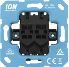 ION Industries serieschakelaar basiselement met draagring, 10 Ampère, 250 Volt.