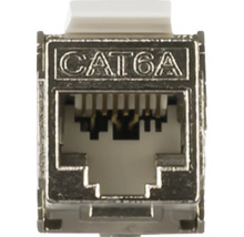 Netwerkmodule Cat 6A aansluiting metaal afgeschermd