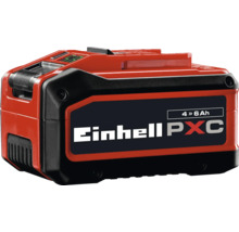 Einhell Power X-Change accu met Multi-Ah technologie voor 4 tot 6 ampère-uur.