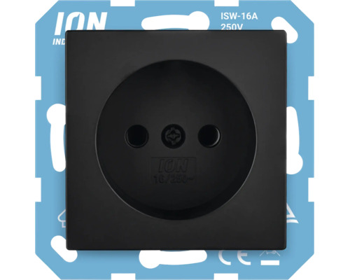 Schuko wandcontactdoos van ION Industries 16 Ampere 250 Volt voor inbouwmontage