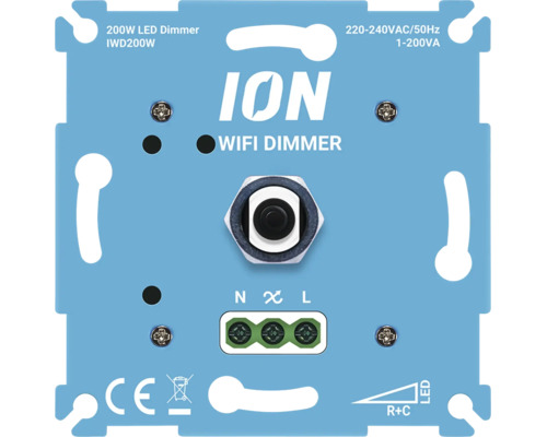ION wifi led dimmer inbouwelement 200 watt met schroefaansluiting