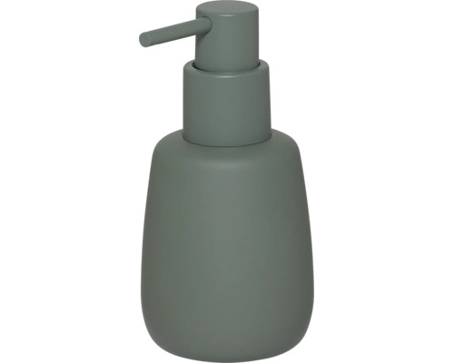 Groene zeepdispenser in matte look met pompkop