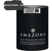 Amazona krijtverf voor muren en hout in de kleur Black Pearl 10 in blik van 0,75 liter
