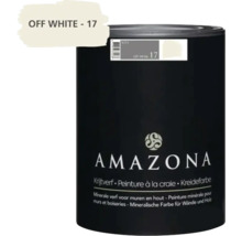 Amazona Krijtverf Off White 17, 0,75 liter blik voor muren en hout