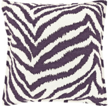 Vierkant sierkussen met zebrapatroon